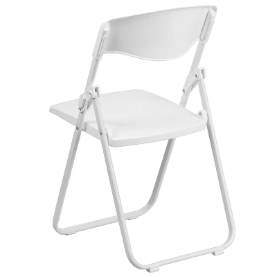 Flash Furniture 2 Pack HERCULES Series 500 Lb. Capacity Heavy Duty Plastic Folding Chair With Built-in Ganging Brackets 5 Flash Furniture 2 Pack HERCULES Series 500 Lb. Capacity Heavy Duty Plastic Folding Chair With Built-in Ganging Brackets - Image 5