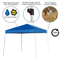 Flash Furniture 8'x8' Pop Up Event Canopy Tent With Carry Bag And Folding Bench Set - Portable Tailgate, Camping, Event Set 11 Flash Furniture 8'x8' Pop Up Event Canopy Tent With Carry Bag And Folding Bench Set - Portable Tailgate, Camping, Event Set -Furniture GUEST 96c40521 4883 4ee8 8d5c 0be2c76fef0d