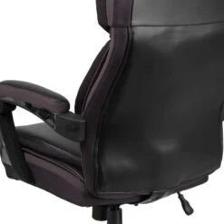 Flash Furniture HERCULES Series Big & Tall 500 Lb. Rated Black LeatherSoft Executive Swivel Ergonomic Office Chair With Adjustable Headrest 13 Flash Furniture HERCULES Series Big & Tall 500 Lb. Rated Black LeatherSoft Executive Swivel Ergonomic Office Chair With Adjustable Headrest -Furniture GUEST 979ac3e0 0694 49b1 9ba4 eb0013309c04