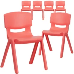 Flash Furniture 6 Pack Plastic Stackable School Chair With 13.25" Seat Height 7 Flash Furniture 6 Pack Plastic Stackable School Chair With 13.25" Seat Height -Furniture GUEST 979dee3f 9b7b 476e 8d7d 225b1075c7b8