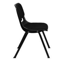 Flash Furniture HERCULES Series 880 Lb. Capacity Black Padded Ergonomic Shell Stack Chair With Black Frame 15 Flash Furniture HERCULES Series 880 Lb. Capacity Black Padded Ergonomic Shell Stack Chair With Black Frame -Furniture GUEST 98290707 b237 4b96 92fe 0788fb83d9b9