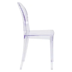 Flash Furniture Ghost Side Chair In Transparent Crystal -Furniture GUEST 98da6122 b86c 4399 805e 96ff777eb052