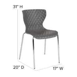Flash Furniture Lowell Contemporary Design Plastic Stack Chair -Furniture GUEST 9969b45f f76e 43ef 88d4 dc4ff2e45bd5