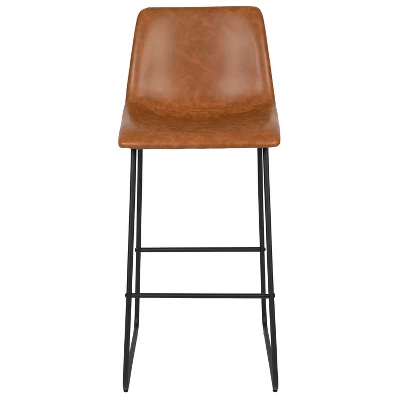 Flash Furniture 30 Inch Commercial Grade LeatherSoft Bar Height Barstools, Set Of 2 11 Flash Furniture 30 Inch Commercial Grade LeatherSoft Bar Height Barstools, Set Of 2 - Image 11