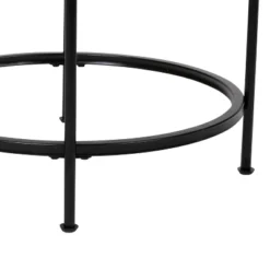 Flash Furniture Astoria Collection Round End Table - Modern Clear Glass Accent Table With Matte Black Frame 11 Flash Furniture Astoria Collection Round End Table - Modern Clear Glass Accent Table With Matte Black Frame -Furniture GUEST 9bb40d3a 97db 4b48 a958 6e017f265f17
