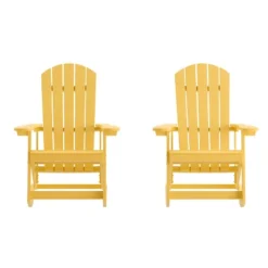 Flash Furniture Savannah All-Weather Poly Resin Wood Adirondack Rocking Chair With Rust Resistant Stainless Steel Hardware - Set Of 2 28 Flash Furniture Savannah All-Weather Poly Resin Wood Adirondack Rocking Chair With Rust Resistant Stainless Steel Hardware - Set Of 2 -Furniture GUEST 9bf83807 02d3 4f0a 9a44 80f4547e5fda