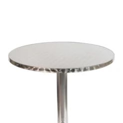 Flash Furniture 23.5" Round Aluminum Indoor-Outdoor Bar Height Table -Furniture GUEST 9effdfd2 6ea4 48b7 ba8c 7a5608592d57