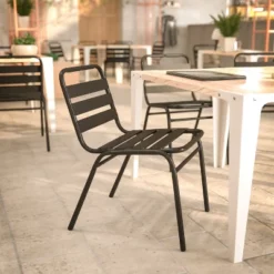 Flash Furniture Lila Aluminum Commercial Indoor-Outdoor Armless Restaurant Stack Chair With Triple Slat Back 15 Flash Furniture Lila Aluminum Commercial Indoor-Outdoor Armless Restaurant Stack Chair With Triple Slat Back -Furniture GUEST 9fbde2c6 b517 4ae3 9334 3430c9e89cfa