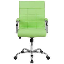 Flash Furniture Mid-Back Vinyl Executive Swivel Office Chair With Chrome Base And Arms 21 Flash Furniture Mid-Back Vinyl Executive Swivel Office Chair With Chrome Base And Arms -Furniture GUEST a3b51b65 0702 45cc 963e d551372dc15a