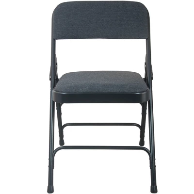 Flash Furniture 4-pack Advantage Padded Metal Folding Chair - Fabric Seat 3 Flash Furniture 4-pack Advantage Padded Metal Folding Chair - Fabric Seat - Image 3