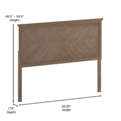 Flash Furniture Fiona Herring Bone Wooden Adjustable Headboard For Universal Metal Bed Frames 13 Flash Furniture Fiona Herring Bone Wooden Adjustable Headboard For Universal Metal Bed Frames -Furniture GUEST a7924415 ae13 4e2d 9de5 409ee681b4f9