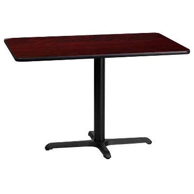 Flash Furniture 24'' X 42'' Rectangular Laminate Table Top With 23.5'' X 29.5'' Table Height Base 2 Flash Furniture 24'' X 42'' Rectangular Laminate Table Top With 23.5'' X 29.5'' Table Height Base - Image 2
