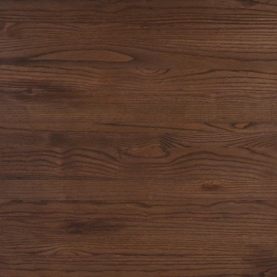 Flash Furniture 30" Round Metal Indoor Table With Rustic Wood Top 2 Flash Furniture 30" Round Metal Indoor Table With Rustic Wood Top - Image 2