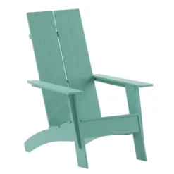 Flash Furniture Sawyer Modern All-Weather Poly Resin Wood Adirondack Chair -Furniture GUEST a8769f09 30f0 413a 9c70 66e03cd2f652