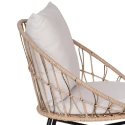 Flash Furniture Devon Set Of 2 Indoor/Outdoor Modern Papasan Style Rattan Rope Patio Chairs, PE Rattan With Cushions 15 Flash Furniture Devon Set Of 2 Indoor/Outdoor Modern Papasan Style Rattan Rope Patio Chairs, PE Rattan With Cushions -Furniture GUEST a8d32f8d a750 4739 8e95 cec9af80db61