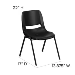 Flash Furniture HERCULES Series 440 Lb. Capacity Kid's Ergonomic Shell Stack Chair With 12" Seat Height 15 Flash Furniture HERCULES Series 440 Lb. Capacity Kid's Ergonomic Shell Stack Chair With 12" Seat Height -Furniture GUEST a91fcc09 8648 4259 9bd9 29dc95097726