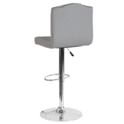 Flash Furniture Bellagio Contemporary Adjustable Height Crown Back Barstool With Accent Nail Trim 23 Flash Furniture Bellagio Contemporary Adjustable Height Crown Back Barstool With Accent Nail Trim -Furniture GUEST a92c4c29 0e77 42a5 a4c5 51911e38375a