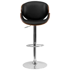 Flash Furniture Bentwood Adjustable Height Barstool With Curved Vinyl Seat And Back 18 Flash Furniture Bentwood Adjustable Height Barstool With Curved Vinyl Seat And Back -Furniture GUEST a93487d8 b165 40b4 8bd8 3f10e9b2fa80
