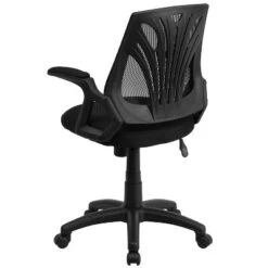 Flash Furniture Mid-Back Designer Black Mesh Swivel Task Office Chair With Open Arms 14 Flash Furniture Mid-Back Designer Black Mesh Swivel Task Office Chair With Open Arms -Furniture GUEST aa6092cb 165b 4a0c ada1 eca220b2eebc
