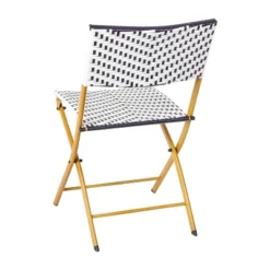 Flash Furniture Rouen Three Piece Folding French Bistro Set In PE Rattan With Metal Frames For Indoor And Outdoor Use 25 Flash Furniture Rouen Three Piece Folding French Bistro Set In PE Rattan With Metal Frames For Indoor And Outdoor Use -Furniture GUEST ac08889f 3e71 4c6e b3ca e1ef8d6ef8d0