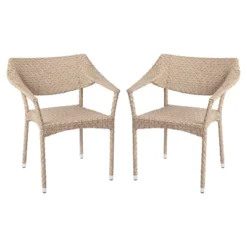 Flash Furniture Jace Set Of 2 Commercial Grade Stacking Patio Chairs, All Weather PE Rattan Wicker Patio Dining Chairs 23 Flash Furniture Jace Set Of 2 Commercial Grade Stacking Patio Chairs, All Weather PE Rattan Wicker Patio Dining Chairs -Furniture GUEST acd5fc29 82a5 4038 b62f 17e7a6ffb9be