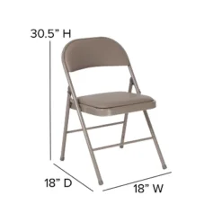 Flash Furniture 2 Pack HERCULES Series Double Braced Vinyl Folding Chair 15 Flash Furniture 2 Pack HERCULES Series Double Braced Vinyl Folding Chair -Furniture GUEST ae4e75d0 5c63 4c7e a63d 60e5ed8172a2