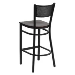 Flash Furniture Black Grid Back Metal Restaurant Barstool 11 Flash Furniture Black Grid Back Metal Restaurant Barstool -Furniture GUEST aeb4a64c ecb5 4e32 9570 64dd0edb241f