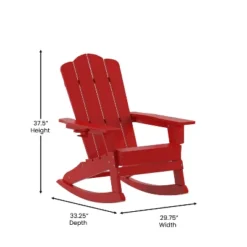 Flash Furniture Newport HDPE Adirondack Chair With Cup Holder And Pull Out Ottoman, All-Weather HDPE Indoor/Outdoor Chair 18 Flash Furniture Newport HDPE Adirondack Chair With Cup Holder And Pull Out Ottoman, All-Weather HDPE Indoor/Outdoor Chair -Furniture GUEST afaaf252 169d 4abe be7a 5d9afec124ad