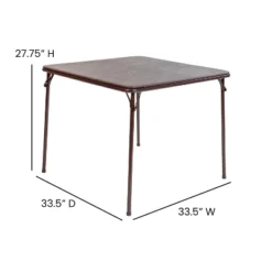 Flash Furniture Folding Card Table - Lightweight Portable Folding Table With Collapsible Legs -Furniture GUEST afb67dab 5596 46c0 a71f 464fbab9d258