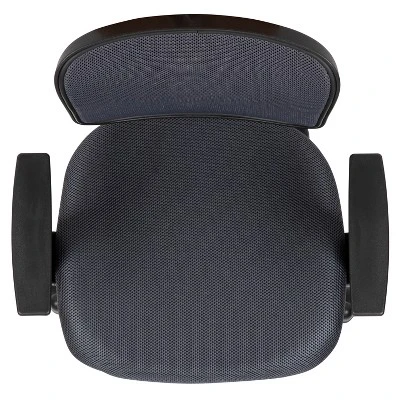 Flash Furniture Flash Fundamentals Mid-Back Mesh Swivel Task Office Chair With Pivot Back And Arms 8 Flash Furniture Flash Fundamentals Mid-Back Mesh Swivel Task Office Chair With Pivot Back And Arms - Image 8