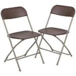 Flash Furniture Hercules™ Series Plastic Folding Chair - 2 Pack 650LB Weight Capacity -Furniture GUEST b060043e 6d79 4ac8 987e 96e9b44179ab