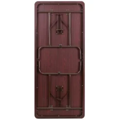 Flash Furniture 6-Foot High Pressure Mahogany Laminate Folding Banquet Table 14 Flash Furniture 6-Foot High Pressure Mahogany Laminate Folding Banquet Table -Furniture GUEST b085ecf6 f126 424b 9604 ed1967c12821