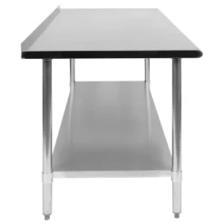 Flash Furniture Stainless Steel 18 Gauge Prep And Work Table With 1.5" Backsplash And Undershelf, NSF 16 Flash Furniture Stainless Steel 18 Gauge Prep And Work Table With 1.5" Backsplash And Undershelf, NSF -Furniture GUEST b21814c9 52f0 4f06 a110 5618cedd78f6
