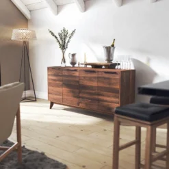 Flash Furniture 60" Buffet Cabinet With 4 Soft Close Doors And Adjustable Shelves - Dark Walnut 13 Flash Furniture 60" Buffet Cabinet With 4 Soft Close Doors And Adjustable Shelves - Dark Walnut -Furniture GUEST b23e3706 5be7 4d0a b88c 610410c16218