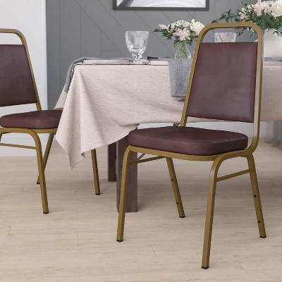 Flash Furniture HERCULES Series Trapezoidal Back Stacking Banquet Chair With 2.5" Thick Seat 1 Flash Furniture HERCULES Series Trapezoidal Back Stacking Banquet Chair With 2.5" Thick Seat
