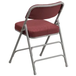 Flash Furniture 2 Pack HERCULES Series Premium Curved Triple Braced & Hinged Fabric Upholstered Metal Folding Chair 16 Flash Furniture 2 Pack HERCULES Series Premium Curved Triple Braced & Hinged Fabric Upholstered Metal Folding Chair -Furniture GUEST b471b639 2bbc 4896 a12a a221a5775898