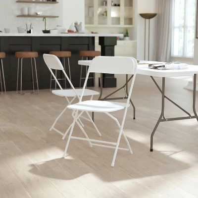 Flash Furniture Hercules™ Big And Tall Commercial Folding Chair - Extra Wide 650LB. Capacity - Durable Plastic - 4-Pack 13 Flash Furniture Hercules™ Big And Tall Commercial Folding Chair - Extra Wide 650LB. Capacity - Durable Plastic - 4-Pack - Image 13