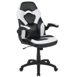 Flash Furniture X10 Gaming Chair Racing Office Ergonomic Computer PC Adjustable Swivel Chair With Flip-up Arms -Furniture GUEST b7ec41f3 da33 4928 969e adaf4733b1c2