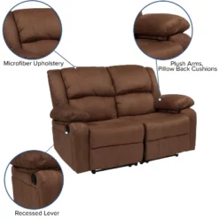 Flash Furniture Harmony Series Loveseat With Two Built-In Recliners 18 Flash Furniture Harmony Series Loveseat With Two Built-In Recliners -Furniture GUEST b88651d9 39d8 4988 95f0 78e0ea568dbc