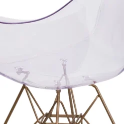 Flash Furniture Alonza Series Transparent Side Chair With Gold Base 12 Flash Furniture Alonza Series Transparent Side Chair With Gold Base -Furniture GUEST b8bc3ba7 122a 432c b0ad 8137141102d9