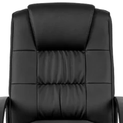 Flash Furniture Biscayne Flash Fundamentals High Back Black LeatherSoft-Padded Task Office Chair With Arms -Furniture GUEST b9737dd1 3678 45ed bd91 0e568d012c99