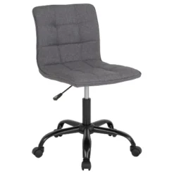 Flash Furniture Sorrento Home And Office Armless Task Office Chair With Tufted Back/Seat 31 Flash Furniture Sorrento Home And Office Armless Task Office Chair With Tufted Back/Seat -Furniture GUEST baebd7d7 5fe5 4167 9e2c d255221bdd6a
