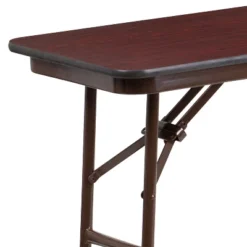 Flash Furniture 5-Foot Mahogany Melamine Laminate Folding Training Table 12 Flash Furniture 5-Foot Mahogany Melamine Laminate Folding Training Table -Furniture GUEST bb6aeafd ab9f 44b9 b8dc edff851e7832