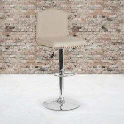 Flash Furniture Bellagio Contemporary Adjustable Height Crown Back Barstool With Accent Nail Trim 30 Flash Furniture Bellagio Contemporary Adjustable Height Crown Back Barstool With Accent Nail Trim -Furniture GUEST bc579020 2fe7 438c bd20 ee538e5d8cd6
