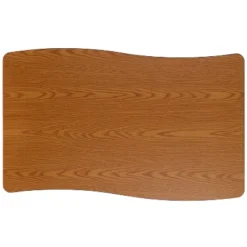 Flash Furniture 28"W X 47.5"L Rectangle Wave Flexible Collaborative Thermal Laminate Activity Table - Height Adjustable Short Legs 15 Flash Furniture 28"W X 47.5"L Rectangle Wave Flexible Collaborative Thermal Laminate Activity Table - Height Adjustable Short Legs -Furniture GUEST be222eb6 3ae1 4ea6 a8d7 71464eeb9459