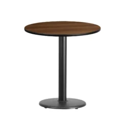 Flash Furniture 24'' Round Laminate Table Top With 18'' Round Table Height Base -Furniture GUEST bf31a02b 9ad3 415b b1f5 eb3533b77aad