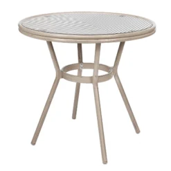 Flash Furniture Marseille Indoor/Outdoor Commercial Bistro 31.5" Table, Textilene, Glass Top With 2 Stack Chairs 16 Flash Furniture Marseille Indoor/Outdoor Commercial Bistro 31.5" Table, Textilene, Glass Top With 2 Stack Chairs -Furniture GUEST bf77957c e620 4932 a14c 11d215d08b0e