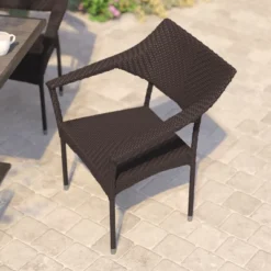 Flash Furniture Jace Set Of 2 Commercial Grade Stacking Patio Chairs, All Weather PE Rattan Wicker Patio Dining Chairs 15 Flash Furniture Jace Set Of 2 Commercial Grade Stacking Patio Chairs, All Weather PE Rattan Wicker Patio Dining Chairs -Furniture GUEST c04649d1 1dad 4dd7 bbe7 a0ebd23bb933