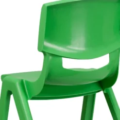 Flash Furniture 2 Pack Green Plastic Stackable School Chair With 15.5" Seat Height -Furniture GUEST c26cc37e 7327 4bdf aea8 f2ad9f6570d6