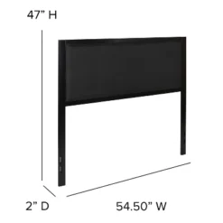 Flash Furniture Melbourne Metal Upholstered Headboard - Modern Headboard -Furniture GUEST c4750e06 7268 4117 b96b 2ffeb572f03d